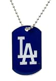 Los Angeles Dodgers - MLB Enameled Logo Dog Tag Necklace
