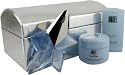 Angel by Thierry Mugler for Women 4 Piece Set Includes: 0.8 oz Eau de Parfum Spray Refillable + 1.7 oz Celestial Body Cream in Jar + 0.83 oz Celestial Showers + Vallet Case