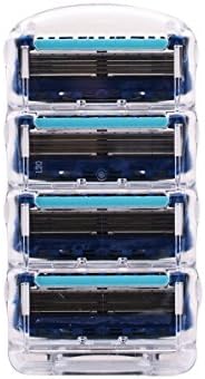 Healtek Replacement Razor Refill Cartridges for Fusion-4 Counts