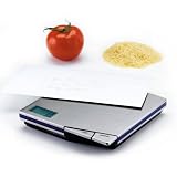 P�se-lettre - Balance de cuisine 2 kg Pr�cision 1 gr. Aluminium Designpar captelec