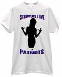 STRIPPERS LOVE HEART PATRIOTS USA FOOTBALL PRIDE FAN T SHIRT jersey