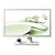 BenQ V2200 Eco 54,6 cm (21,5 Zoll) TFT Monitor (LED, VGA, HDMI, Kontrastverh�ltnis 5.000.000:1, Reaktionszeit 5ms) wei�