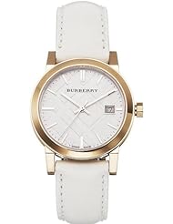 Burberry Rose Gold-Tone Leather Ladies Watch BU9108