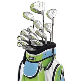 Adams Golf A3OS 13 Piece Ladies Intergrated Sets (1,3, & 5 Wood, 4-9 Hybrids, PW, GW, SW, & Mallet Putter)