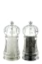 DMD Mini President Salt and Pepper Mill Set, Clear