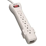Tripp Lite SUPER7TEL15 7-Outlet Surge Protector (2520 Joules, 15ft Cord, Tel/DSL)