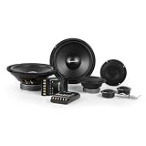 Auna CS-Comp-8 - Set Complet Hauts-Parleurs Voiture 4800W, Pack d'enceintes complet avec 2 Subwoofer, 2 Medium, 2 Tweeter, parfait pour tunning Auto (2 filtres de voies dor�s � 3 bandes, mat�riel de montage inclus) - Noir ultra-classe
