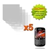 5pcs BlackBerry Bold 9900 9930 Premium Clear LCD Screen Protector Cover Guard Shield Protective Film Kit