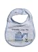 Dressed to Drool Blue "Grandma Loves Me" Bib