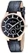 Skagen Denmark Mens #331XLRLB Black Leather Band Watch