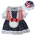 4th July Patriotic Dress Independence Stars American XS