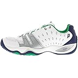 Prince T22 Men's Tennis Shoes - White/blue/green