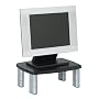 3M Monitor Stand, Adjustable in Increments of 1.625 Inch increments, Holds up to 80 Pounds