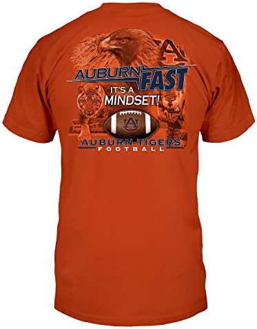 Auburn Tigers Auburn Fast It's A Mindset T-shirt-small