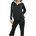 NIKE ナイキ DRI-FIT SW14 PDK ジャージ ジャケットブーツカットパンツ上下セット 331825-010-331827-010 レディース ブラック/シルバー