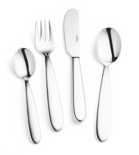 Wilkens Piccolino Kinderbesteck 4-teilig 18/10 in Geschenkverpackung, edelstahl Preisvergleich