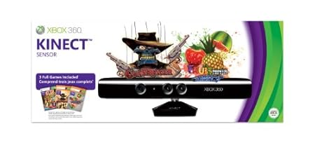 Xbox 360 Kinect Sensor with Gunstringer