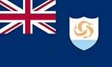 America's Flag Company FF2X3NAGL1 2-Foot by 3-Foot Nylon Anguilla Flag