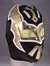 SIN CARA Adult Lucha Libre Wrestling Mask (pro-fit) Costume Wear - Black