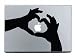 Heart Hands MacBook Decal Mac Apple skin sticker