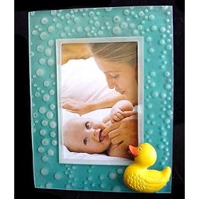Rubber Ducky Glass PICTURE FRAME 4x6