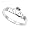 Sterling Silver Ring - Claddagh - 2mm Band Width and 7mm Face Height in Sizes: 4-9