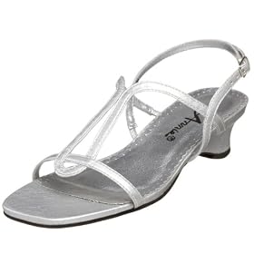Annie Shoes Womens Leon Wedge Slingback