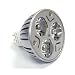 MR16 3x1 Watt LED Spot Light Bulb 20W, warm white, 1230WW