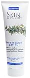 face cream organic:Skin By Ann Webb Unscented Face and Body Lotion, 8 Fluid Ounce