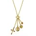 Angelos di Luce Mock Toggle Charm Necklace