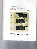 Scholastic American Literature Program: What We Believe
