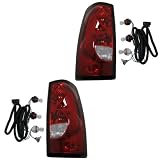 04 05 06 07 Chevy Silverado Pickup Truck Taillight PAIR by Aftermarket