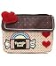 Tootsie Roll Rainbow Hearts Classic Logo Vintage Retro Coin Purse