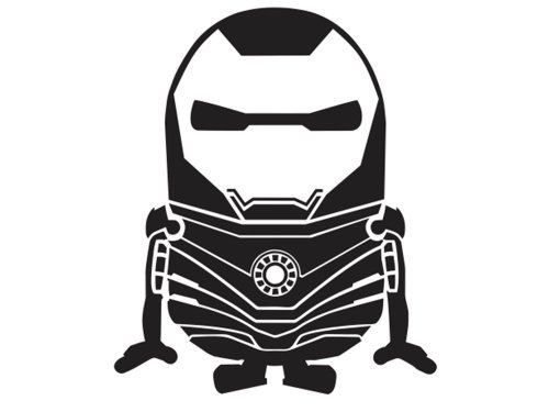 Iron Man - Minion - Vinyl Decal