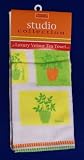 Kitchen Accessories Studio Collection Luxury Velour Tea Towel Herbs