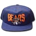 NFL CHICAGO BEARS BLUE FLAT OLD SCHOOL VINTAGE CAP HAT