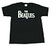 The Beatles Logo Classic Black Youth Sized T-Shirt Tee