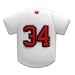 CAPerz - Baseball Jersey No. 34 - White/Red/Black