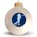 Glass Ornament - iPlay Field Hockey