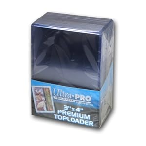 Ultra Pro 3 x 4 Premium Topload Card Holders, 25