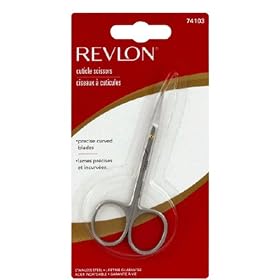 Revlon Cuticle Scissors, Curved Blade