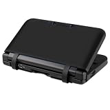 eForCity Silicone Skin Case Compatible with Nintendo 3DS XL, Black