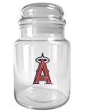 MLB Los Angeles Angels 31-Ounce Glass Candy Jar - Primary Logo