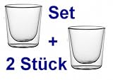Produkt-Bild: Latte Macchiato Glas doppelwandig 0,3L - 2 St&uuml;ck im Set