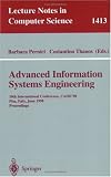 Review Springer  / Advanced Information Systems Engineering: 10th International Conference, CAiSE'98, Pisa, Italy, June 8-12, 1998, Proceedings