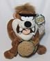Aurora Plush 11 inches Burping Taz with Hamburger with Sound