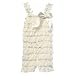 CVERRE Petti lace romper Baby Toddler Girls Layered Lace Ruffle Petti Romper (M ( 6 to 12 months ), White)