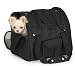 Pet Carrier - Casual Canine Backpack Pet Carrier - Black