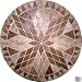 Montego Sela 36"x36" Medallion Travertine Tumbled Tile Medallions