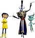 NECA Coraline 3 Inch PVC Figure 3-Pack Raincoat Coraline